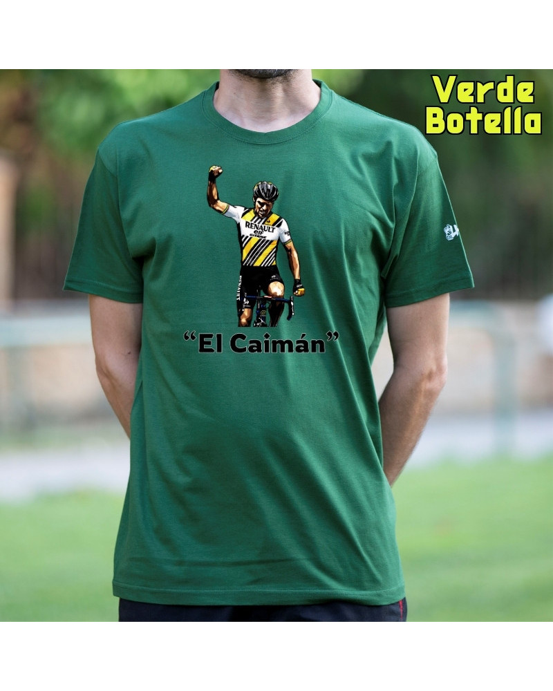 El caimán - Camiseta Hombre Manga Corta