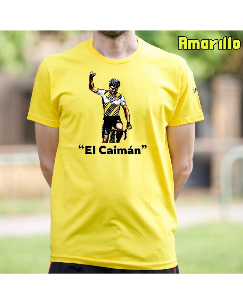 El caimán - Camiseta Hombre Manga Corta