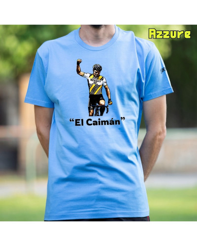 El caimán - Camiseta Hombre Manga Corta