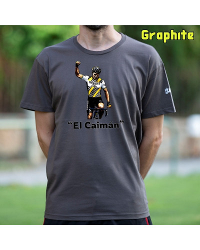 El caimán - Camiseta Hombre Manga Corta