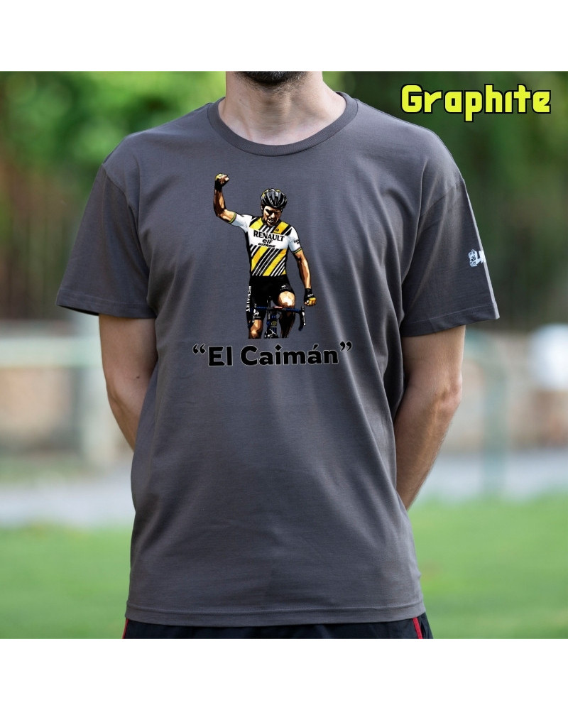 El caimán - Camiseta Hombre Manga Corta