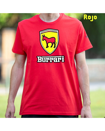 Burrari - Camiseta hombre manga corta