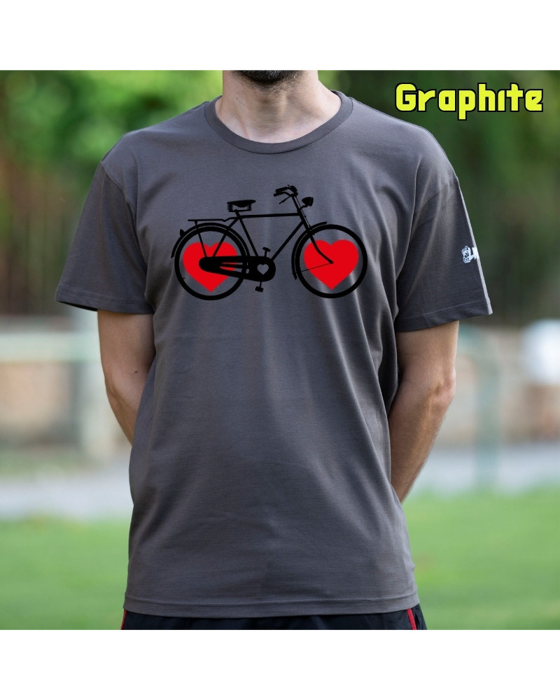 Bike Of Love - Camiseta Hombre Manga Corta