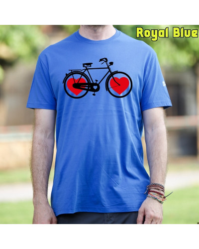 Bike Of Love - Camiseta Hombre Manga Corta