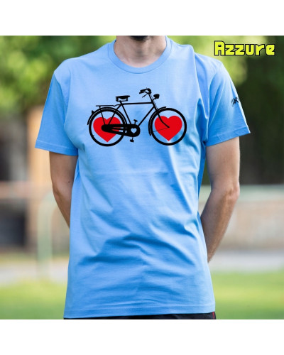 Bike Of Love - Camiseta Hombre Manga Corta