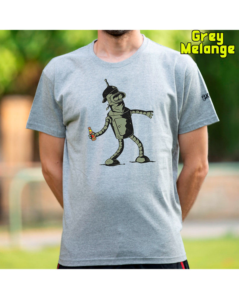 Bender Antifa - Camiseta Hombre Manga Corta