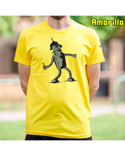 Bender Antifa - Camiseta Hombre Manga Corta