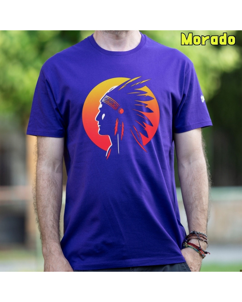 American Indian - Camiseta Hombre Manga Corta