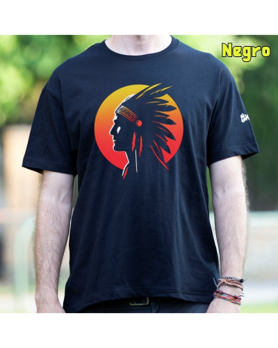 American Indian - Camiseta Hombre Manga Corta