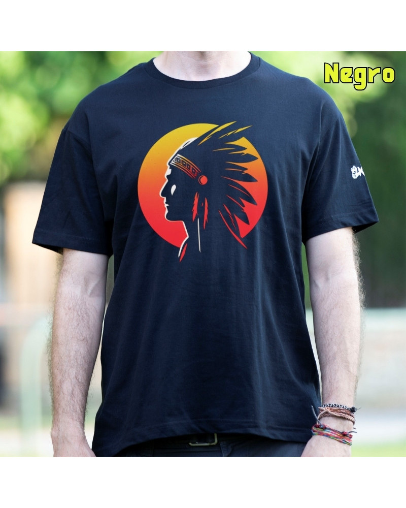 American Indian - Camiseta Hombre Manga Corta