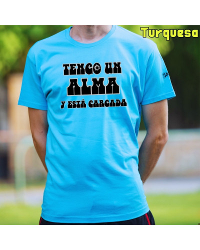Alma Cargada - Camiseta hombre manga corta