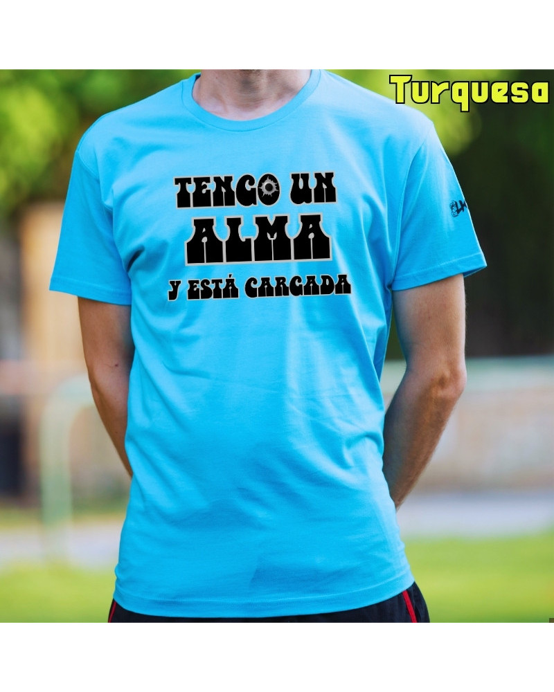 Alma Cargada - Camiseta hombre manga corta
