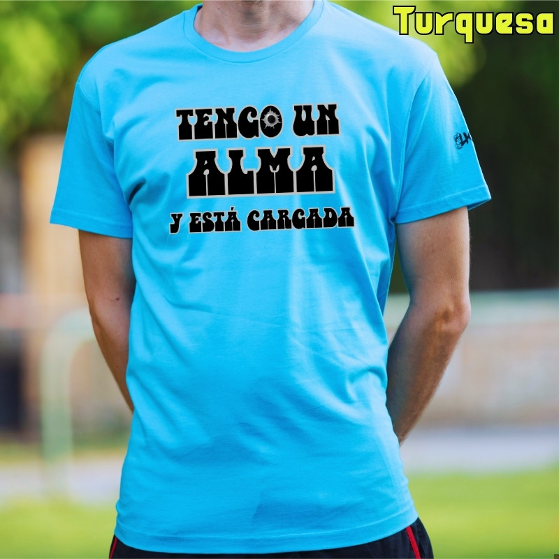 Alma Cargada - Camiseta hombre manga corta