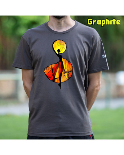 African - Camiseta hombre manga corta