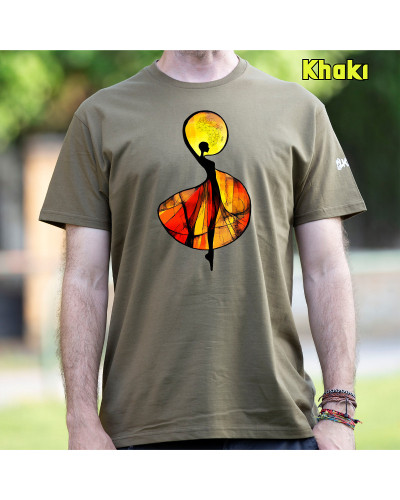 African - Camiseta hombre manga corta