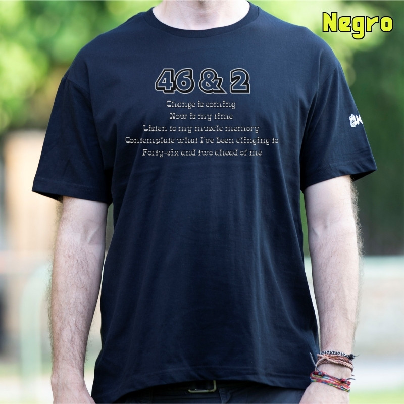 46&2 - Camiseta Hombre Manga Corta