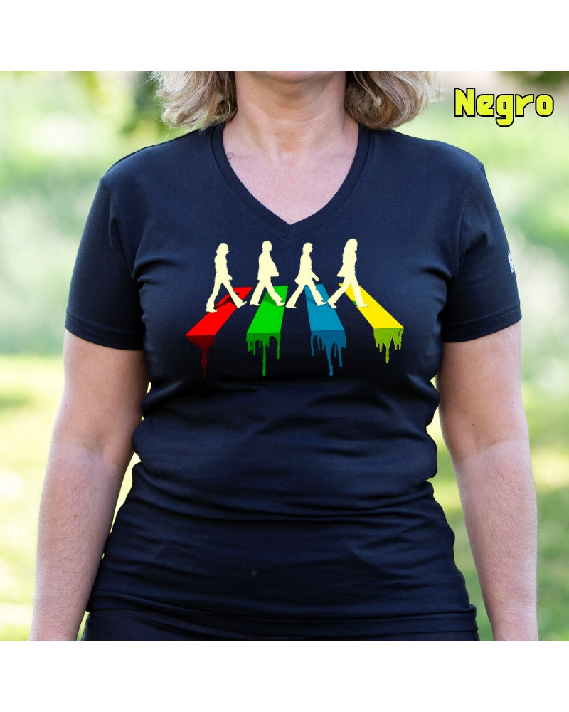 The Four - Camiseta Mujer Manga Corta