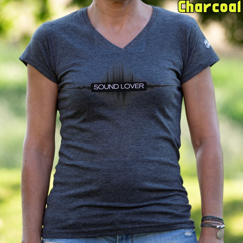 Sound Lover - Camiseta Mujer Manga Corta