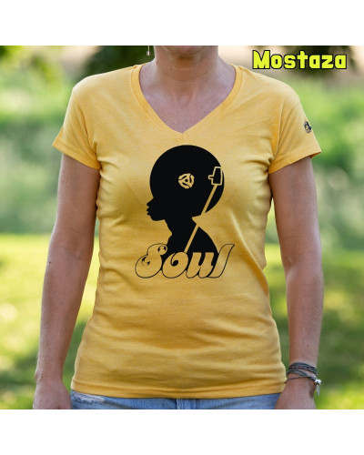 Soul Music - Camiseta Mujer Manga Corta