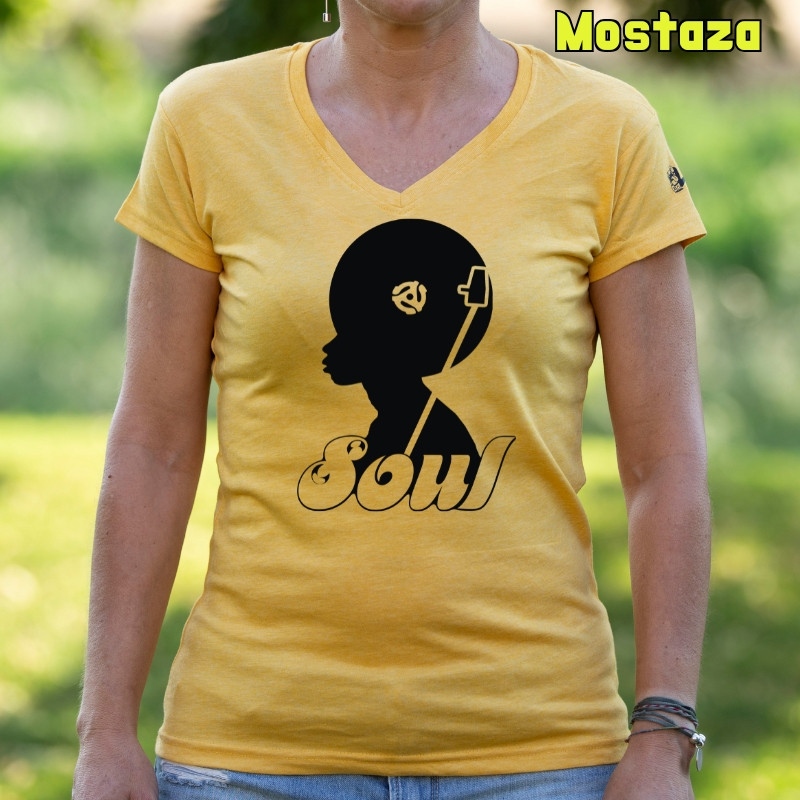Soul Music - Camiseta Mujer Manga Corta
