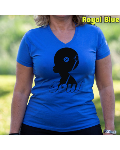 Soul Music - Camiseta Mujer Manga Corta