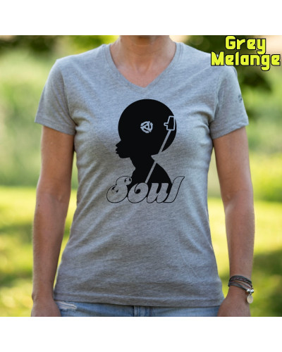 Soul Music - Camiseta Mujer Manga Corta