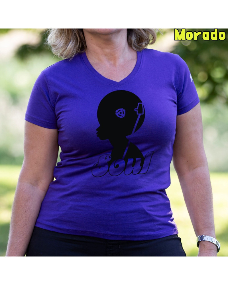 Soul Music - Camiseta Mujer Manga Corta