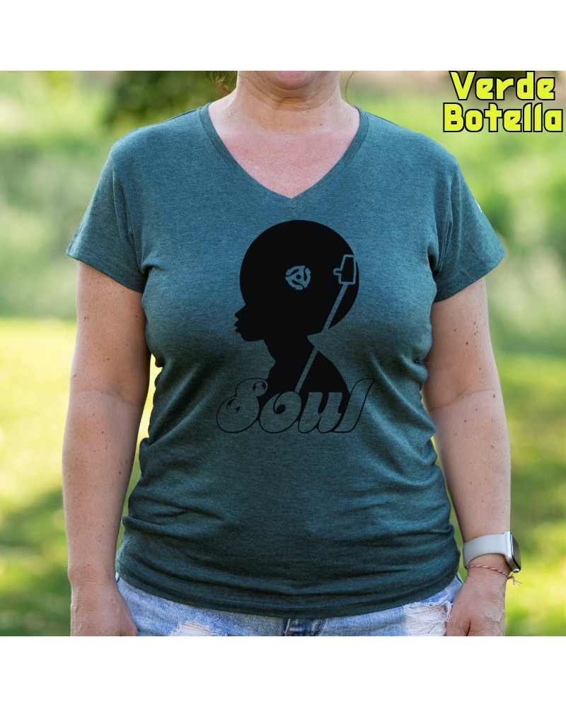 Soul Music - Camiseta Mujer Manga Corta