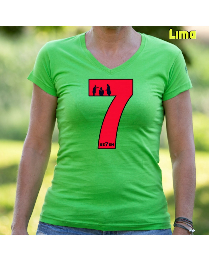 Seven - Camiseta Mujer Manga Corta