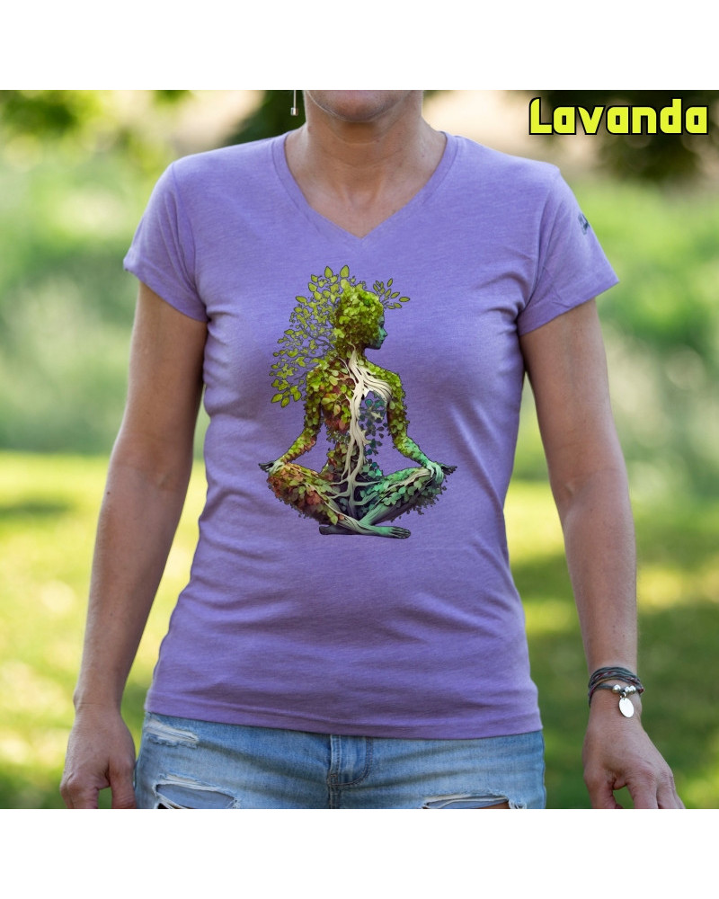 Pacha Mama - Camiseta Mujer Manga Corta