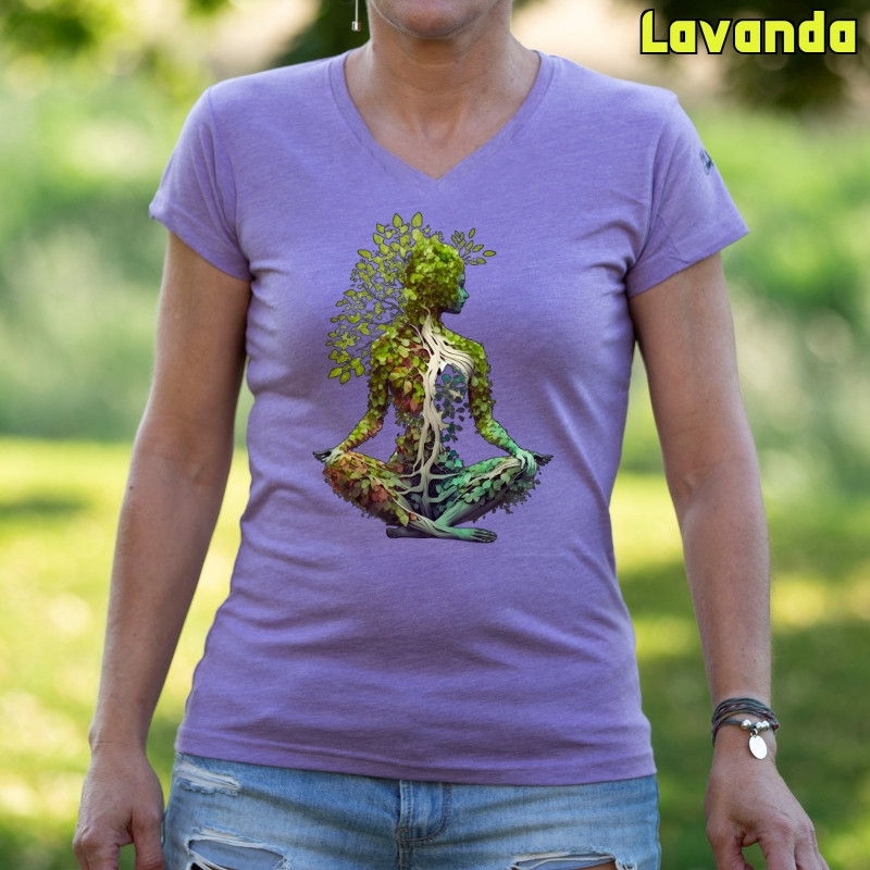 Pacha Mama - Camiseta Mujer Manga Corta