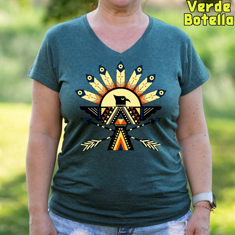 Navajo - Camiseta Mujer Manga Corta