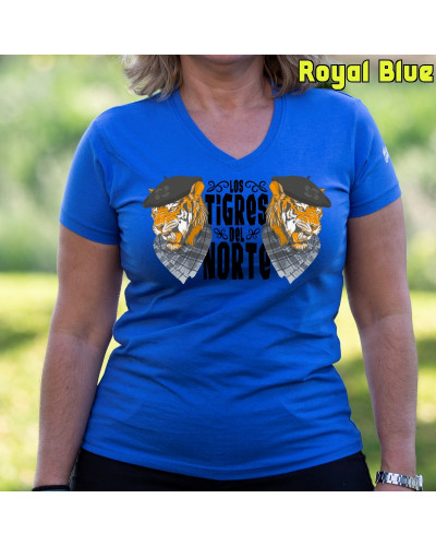 Los Tigres Del Norte - Camiseta Mujer Manga Corta