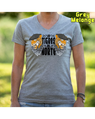 Los Tigres Del Norte - Camiseta Mujer Manga Corta