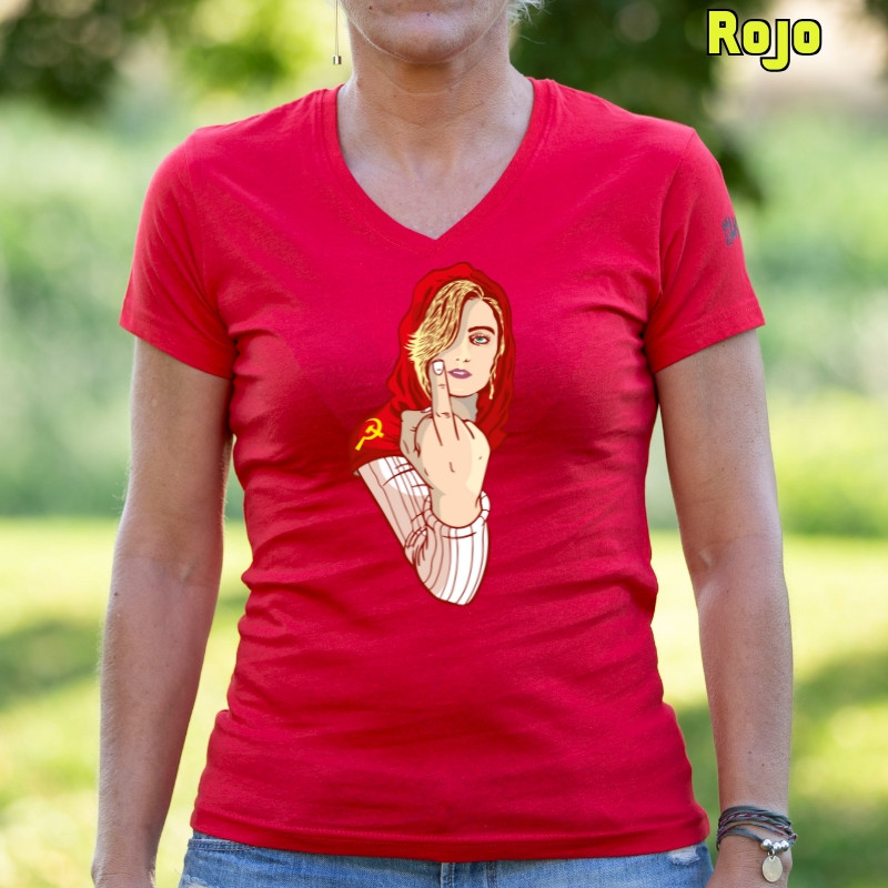 Kaperucita Red - Camiseta Mujer Manga Corta