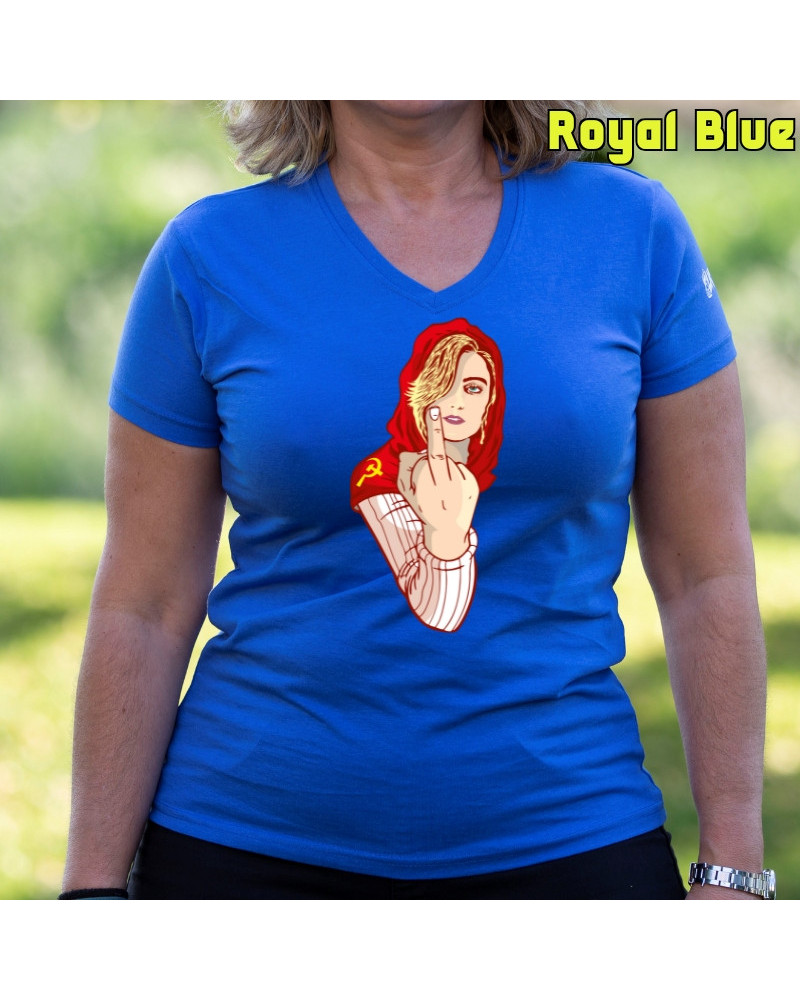 Kaperucita Red - Camiseta Mujer Manga Corta