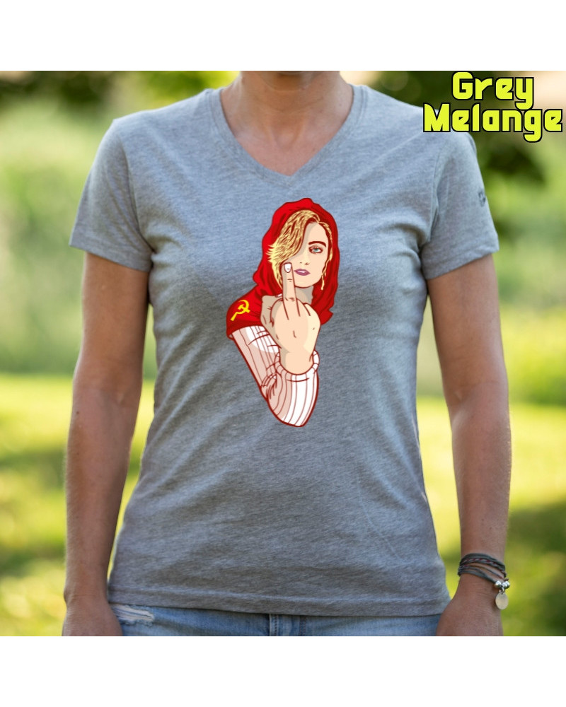 Kaperucita Red - Camiseta Mujer Manga Corta