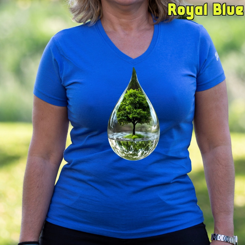Gota - Camiseta Mujer Manga Corta
