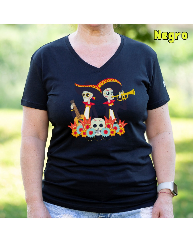 Viva Mexico - Camiseta Mujer Manga Corta