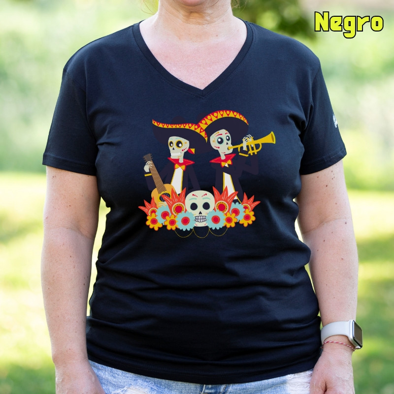 Viva Mexico - Camiseta Mujer Manga Corta