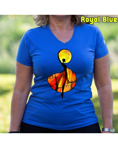 African - Camiseta Mujer Manga Corta