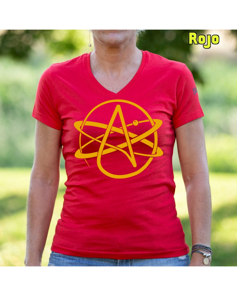Atheism - Camiseta Mujer Manga Corta