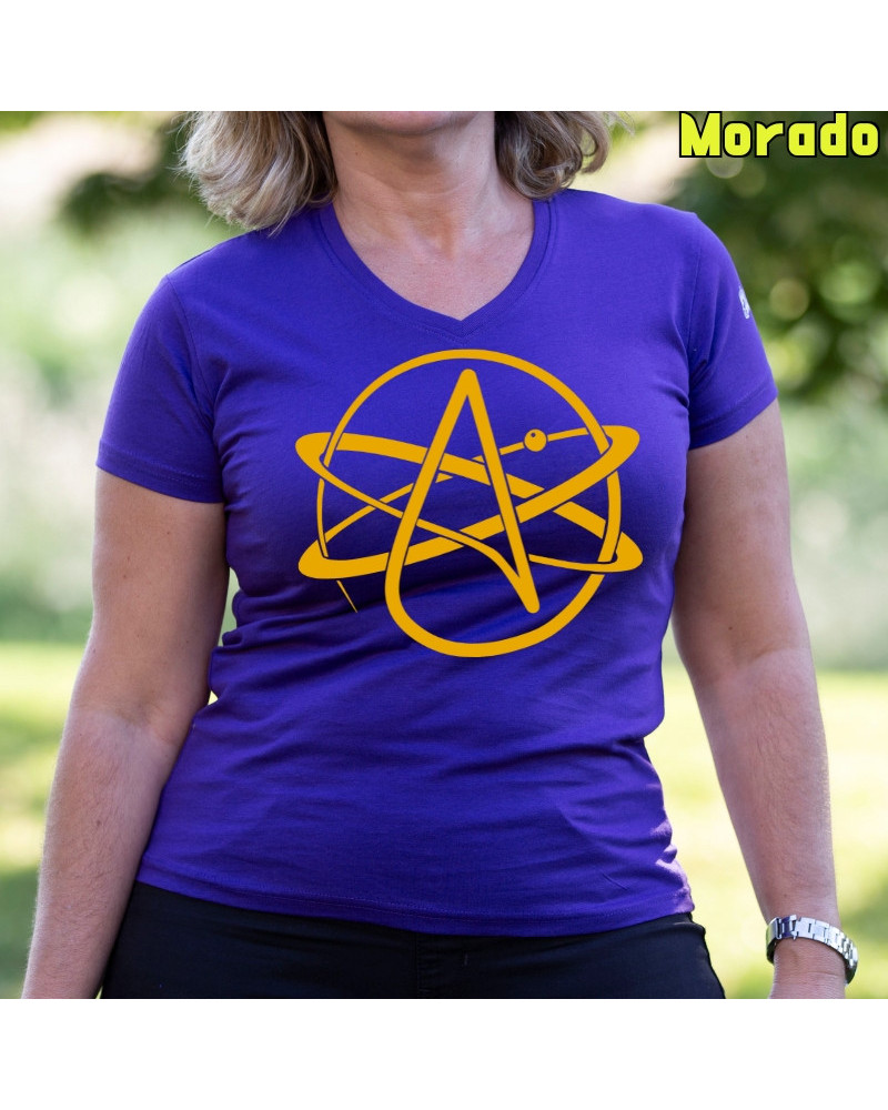 Atheism - Camiseta Mujer Manga Corta