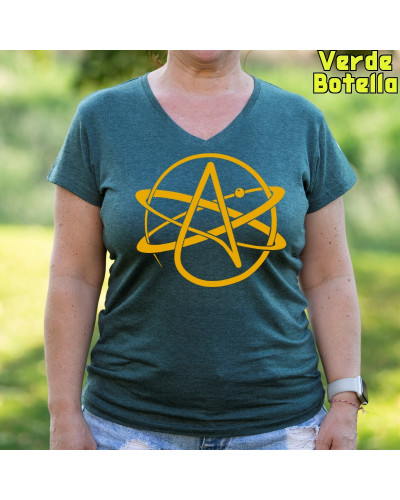 Atheism - Camiseta Mujer Manga Corta