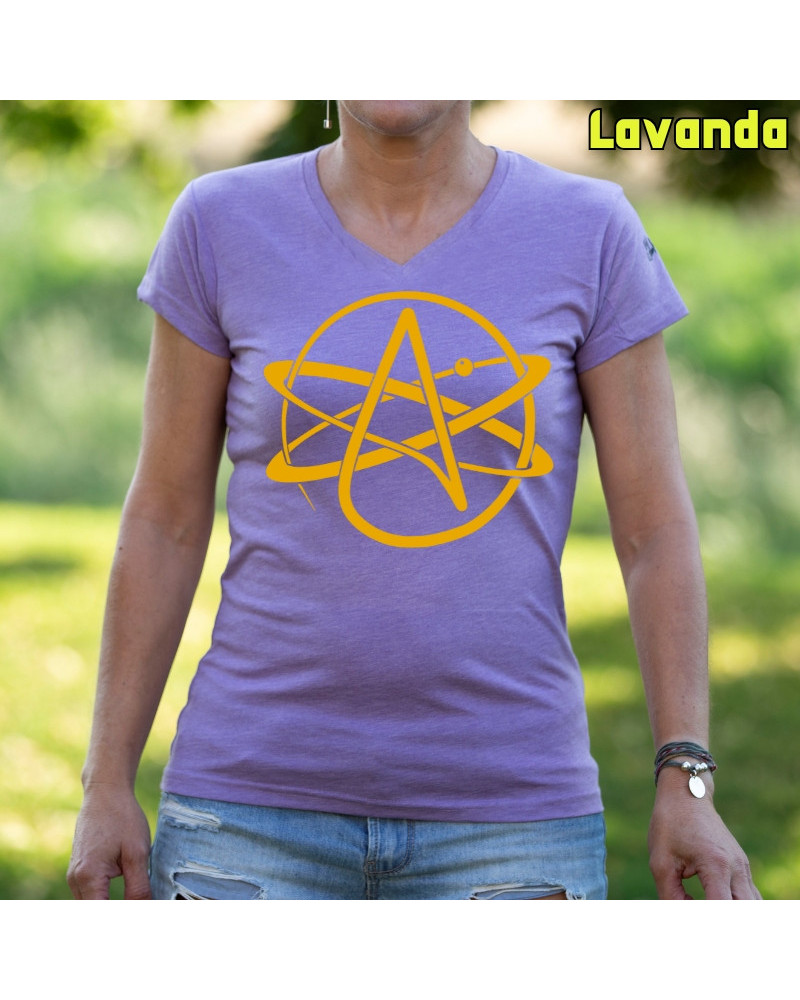 Atheism - Camiseta Mujer Manga Corta