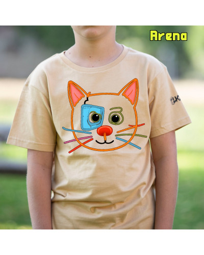 Gatito - Camiseta Niño Manga Corta