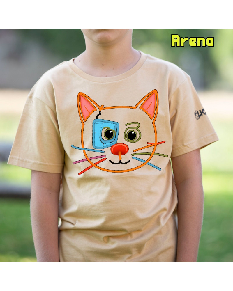 Gatito - Camiseta Niño Manga Corta