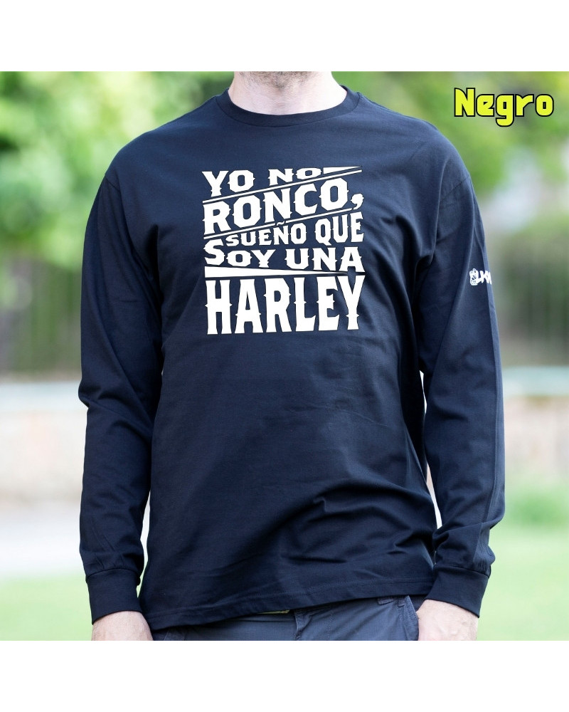 Yo No Ronco - Camiseta Hombre Manga Larga
