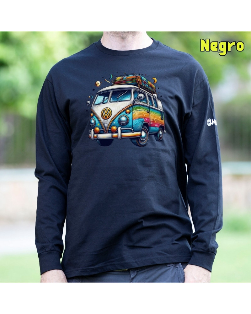 Love Van - Camiseta Hombre Manga Larga