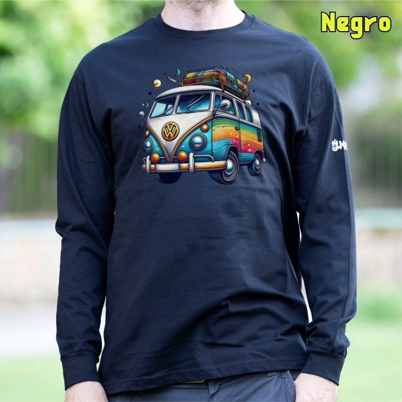 Love Van - Camiseta Hombre Manga Larga
